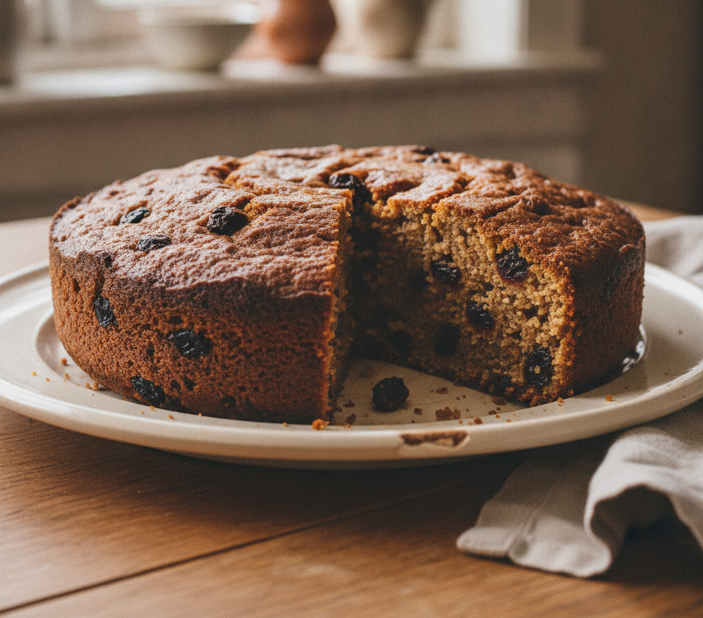 Computer-generated image of Apple Sauce Fruit Cake without Milk
