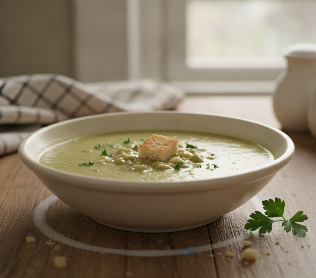 AI-generated image of Asparagus Soup