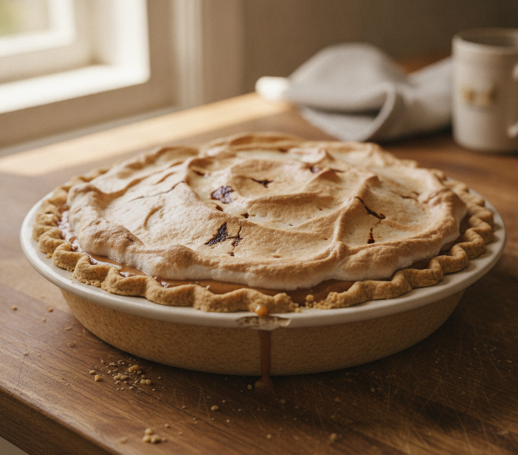 Computer-generated image of Butterscotch  Pie