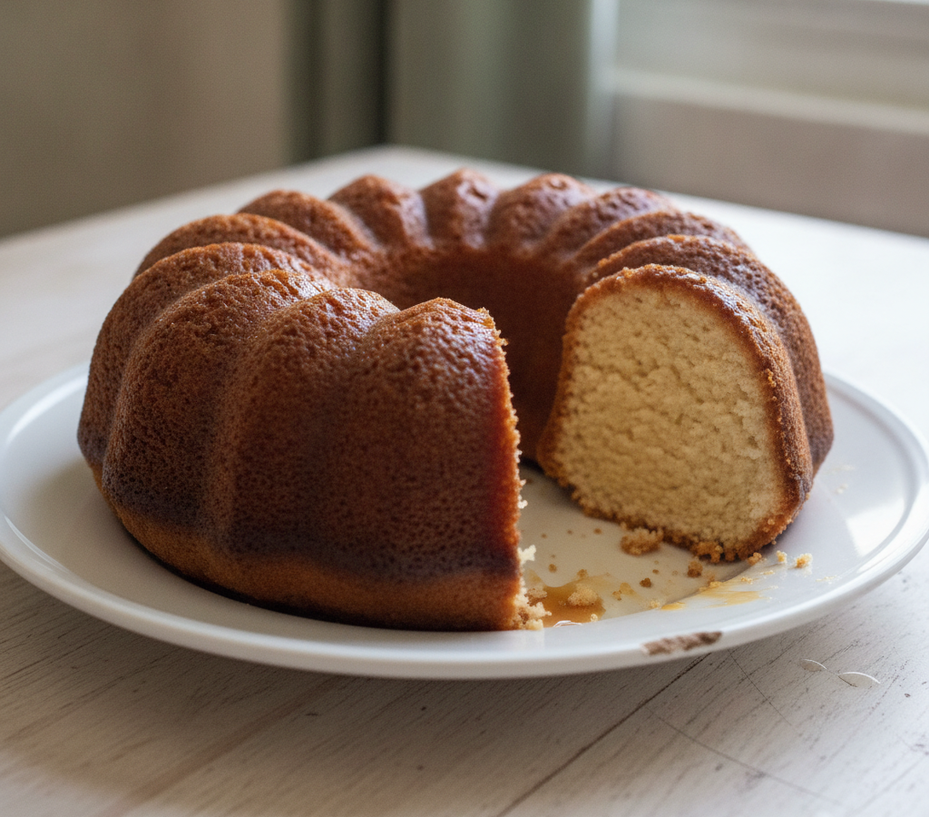 Computer-generated image of Caramel Cake