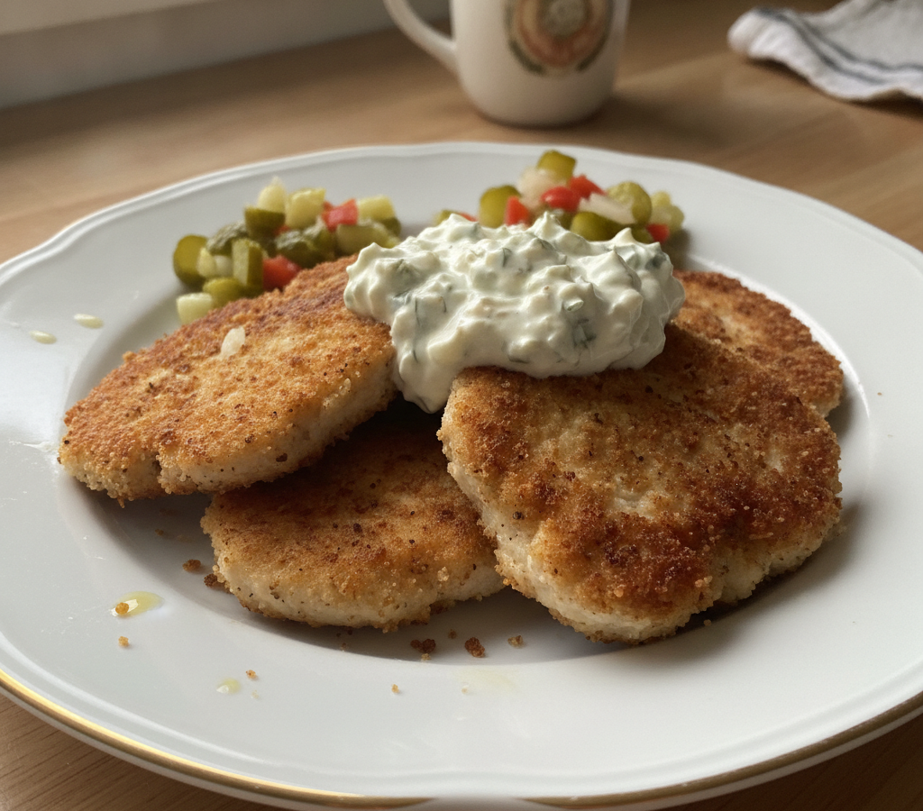 AI-generated image of Chicken  a  la  Tartare