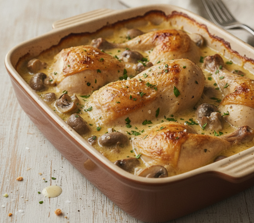 AI-generated image of Chicken  en  Casserole