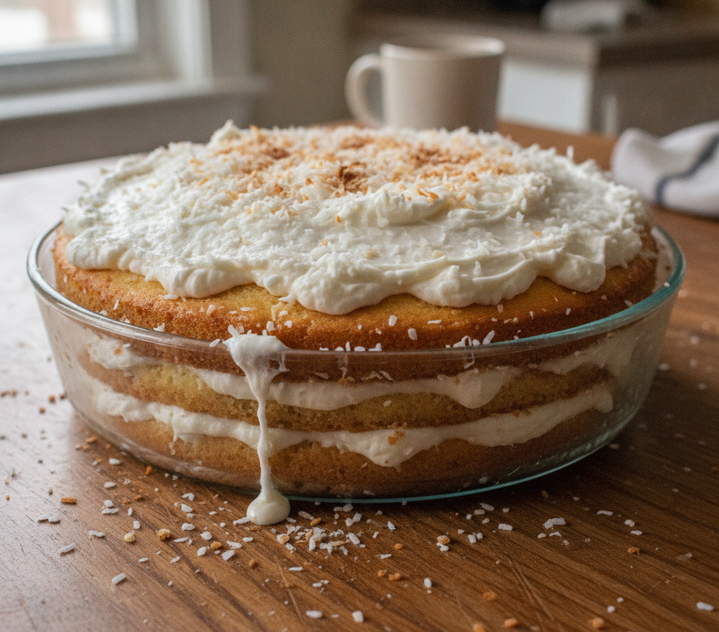 Computer-generated image of Cocoanut  Layer  Cake