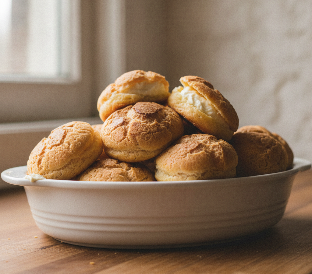 Computer-generated image of Cream  Puffs
