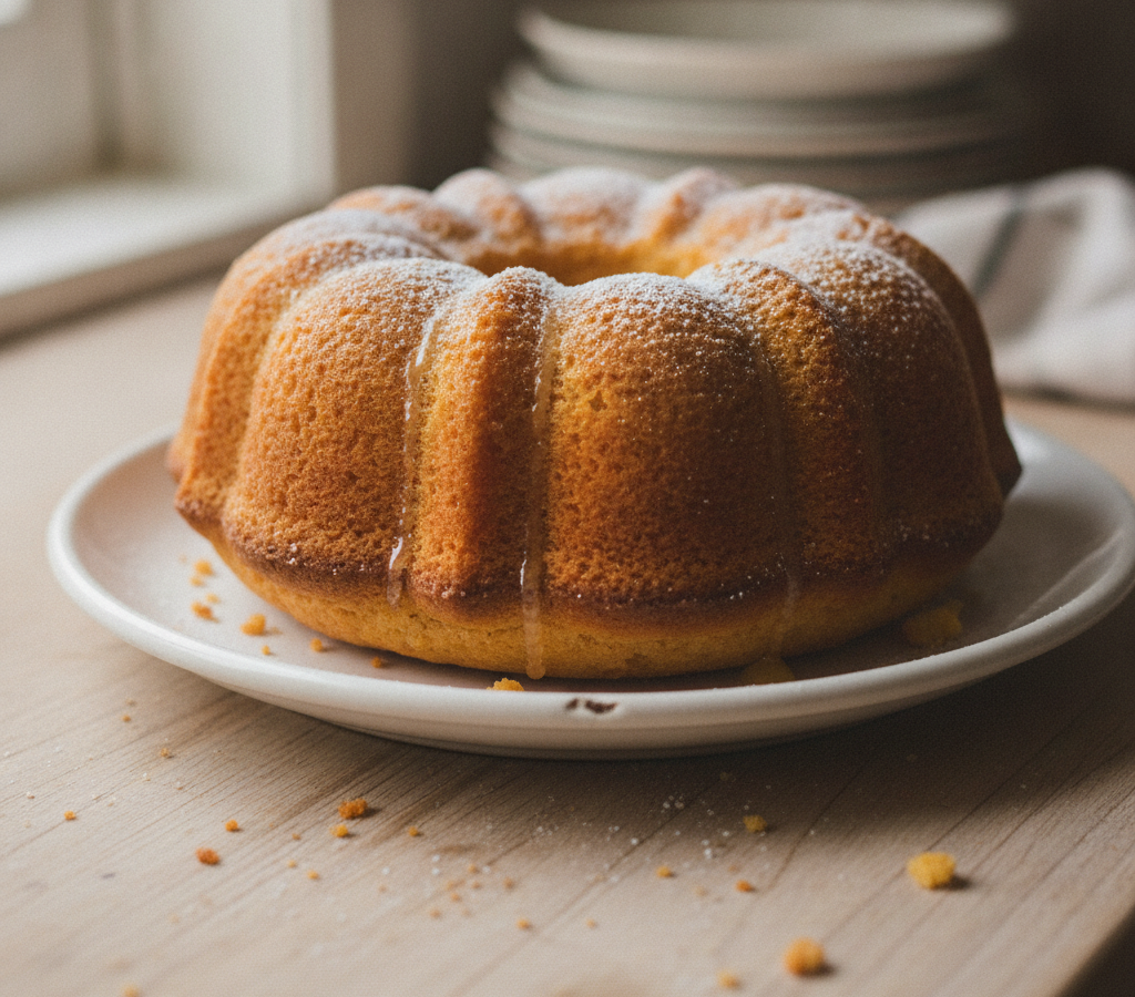 Computer-generated image of Golden  Orange  Cake