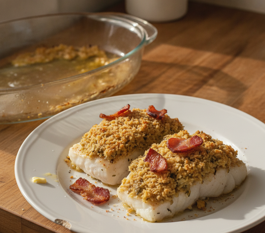 Computer-generated image of Halibut Steak