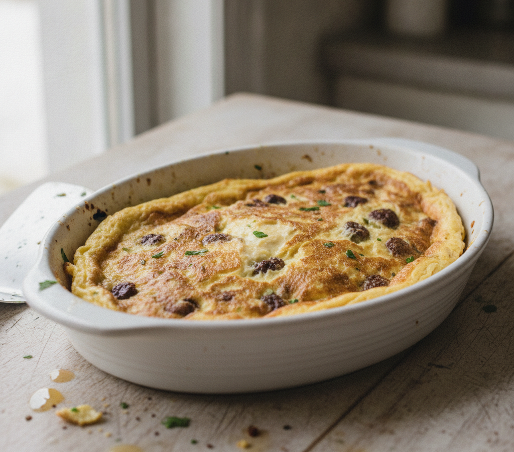 AI-generated image of Kidney  Omelet