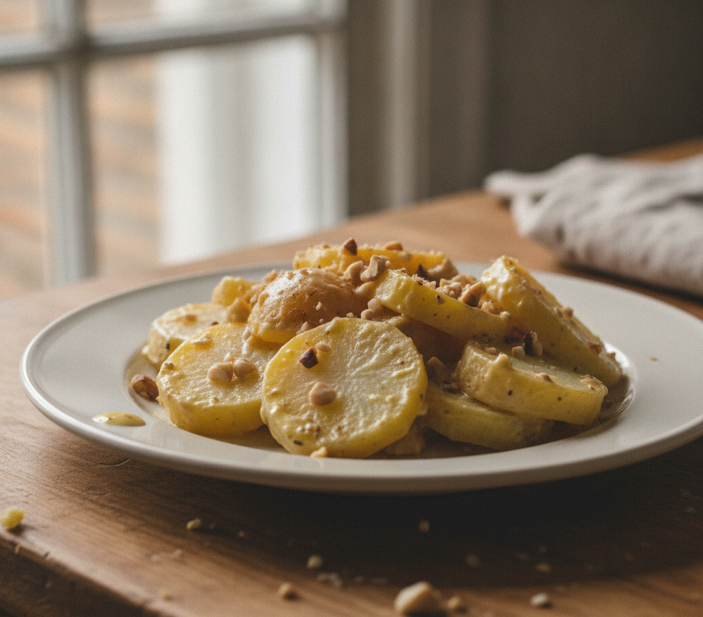 Computer-generated image of Potato  and  Nut  Salad