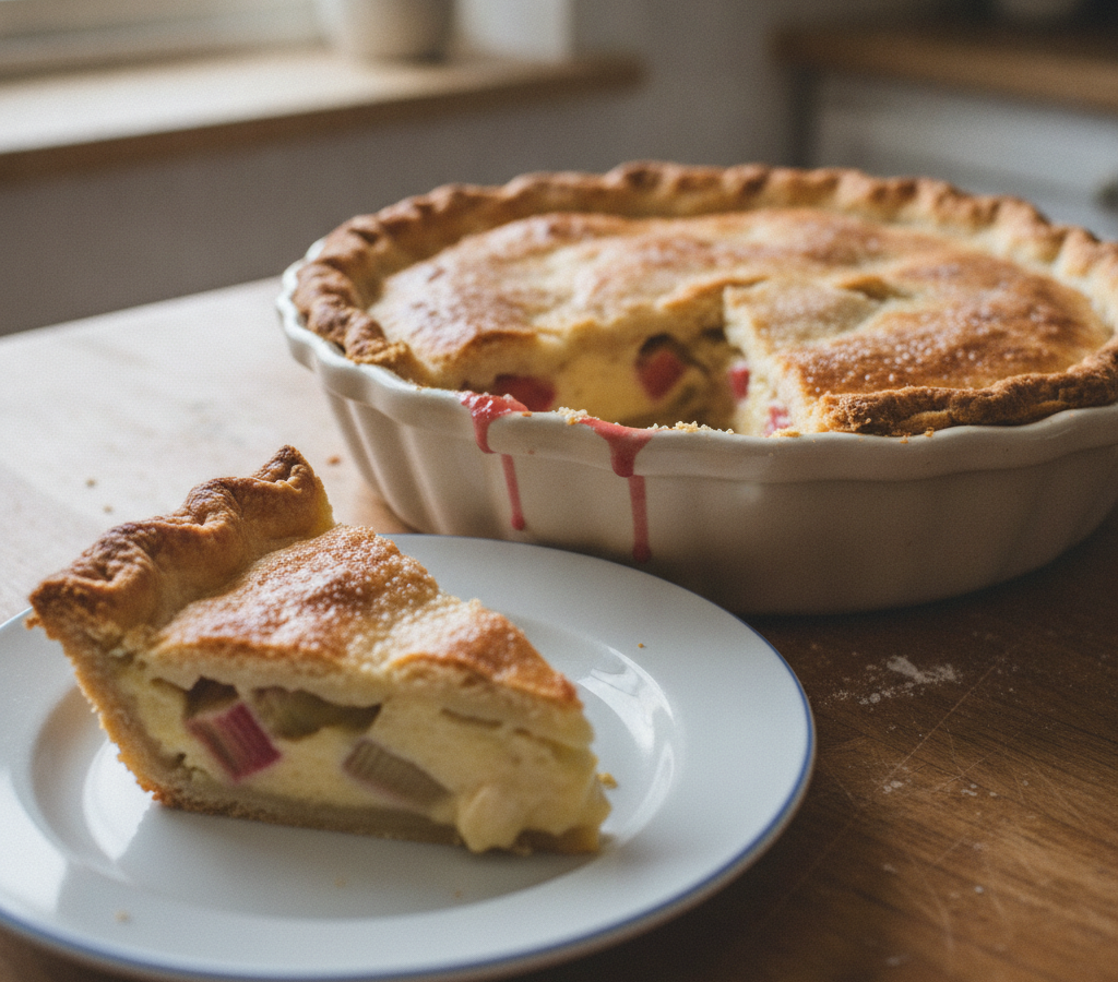 Computer-generated image of Rhubarb  Custard  Pie
