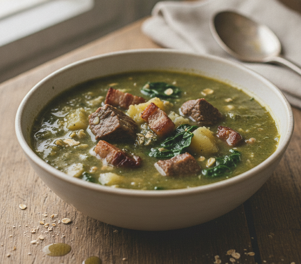 Computer-generated image of Spinach Soup